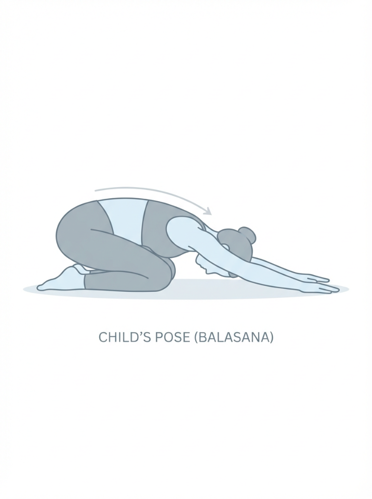 Kindespose - Balasana